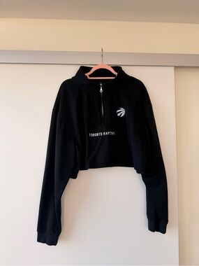Toronto Raptors Cropped Quarter-Zip